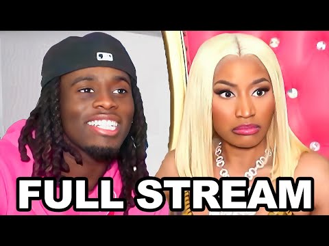 Kai Cenat & Nicki Minaj FULL STREAM!