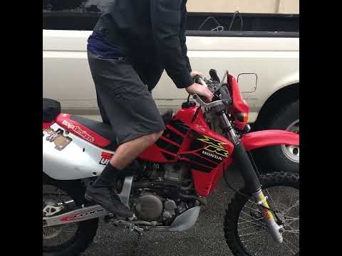Xr650r if you can start it…