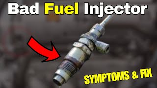 7 Signs of a Bad Fuel Injector Symptoms & Fix for Engine Misfire Signs