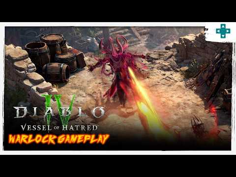 Diablo IV - WARLOCK GAMEPLAY (Preview Access) [Vanguard Build]