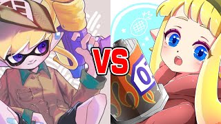 【神回】最強スシねっぴーvs最弱ロングぱいなぽ～【スプラトゥーン3】