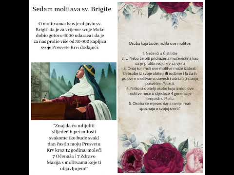 Sedam molitava sv.Brigite