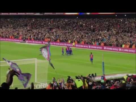 Golazo de Lionel Messi de Tiro Libre vs Athletic Bilbao desde las gradas del Camp Nou 11/1/2017