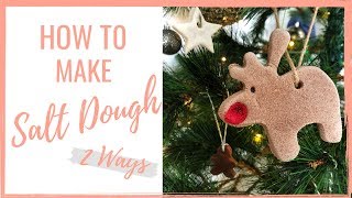 HOW TO MAKE SALT DOUGH | Toddler Craft Ideas