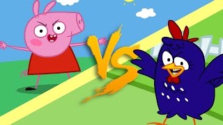 PEPPA PIG vs. GALINHA PINTADINHA ♫