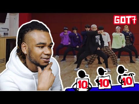 REACTING TO GOT7 "AURA" Dance Practice | got7 reaction
