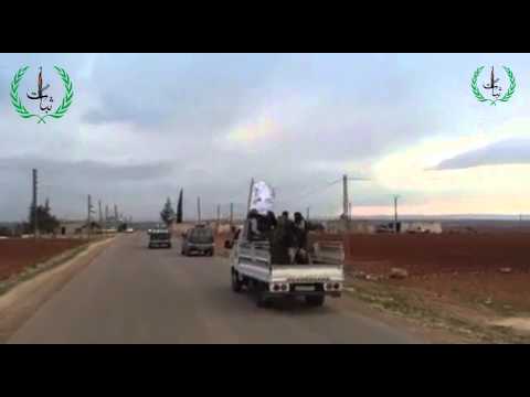 توجه عناصر جبهة ثبات في إدلب الى سهل الغاب في ريف حماة للمؤازرة