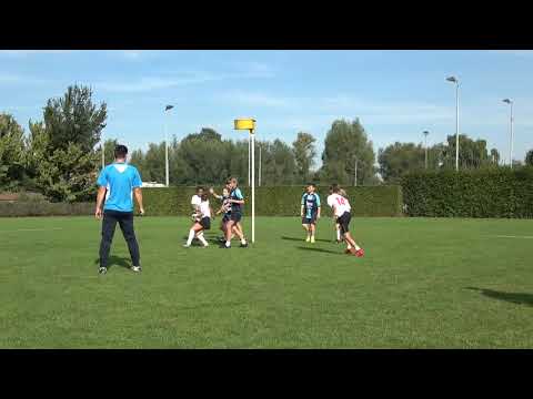 Korfbal U12 Appels-AKC Luma b 15-09-2019