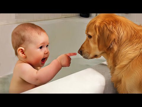 Ultimate Baby & Dog Moments: The Sweetest And Cutest Duo - Funny Babies Video || COOL PEACHY🍑