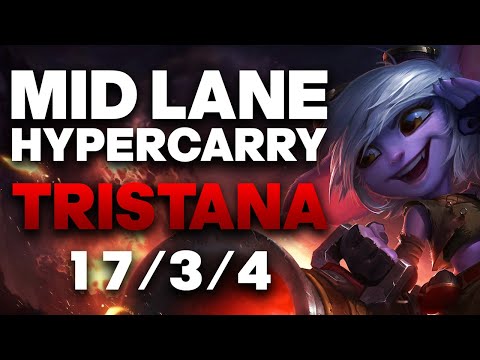 Vapora Dark Tristana Mid Gameplay - How to Carry as Tristana Mid ft Proxyfox | League of Legends