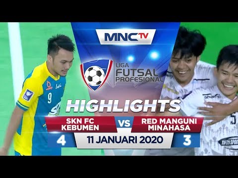 SKN FC KEBUMEN VS RED MANGUNI MINAHASA (FT: 4-3) - Highlights Liga Futsal Profesional 2020