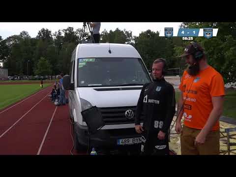 VKV 1/16 Finaal FC Äksi Wolves - FC Tallinna Wolves 7-1 (3-1)