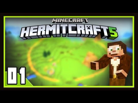 HermitCraft Season 5  Episode 1:  Making The City And Hilarious Caving