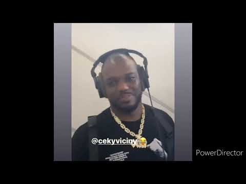 Ceky viciny y El Mega grabando un Dembow raro🤣😂