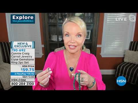 HSN | Connie Craig Carroll Jewelry Collection 01.06.2022 - 03 PM