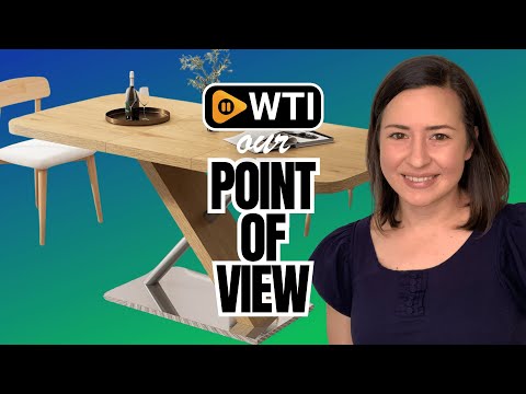 Expandable Natural Wood Dining Table for 4-6 - WTI product video review