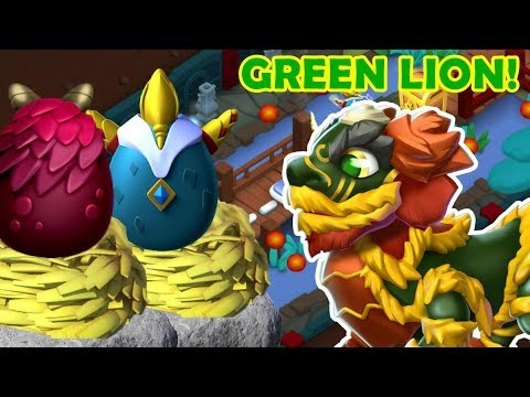 HEAVEN & EARTH COMPLETE! Green Lion Dragon Unlocking + Hatching 2 NEW DRAGONS! - DML #1270