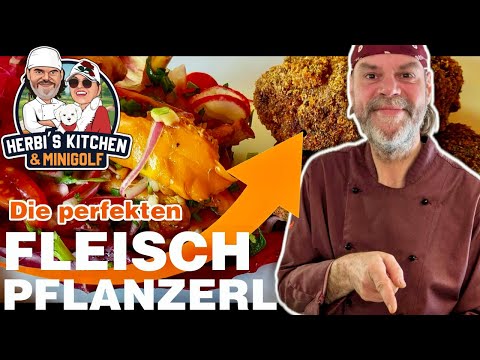 Frikadellen wie aus Kindheitstagen – Fleischpflanzerl mit Eierschwammerl-Salat wie von Oma serviert!
