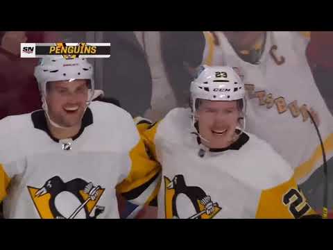 Penguins @ Canadiens | McGinn scores on a 2 on 1 with Jeff Carter