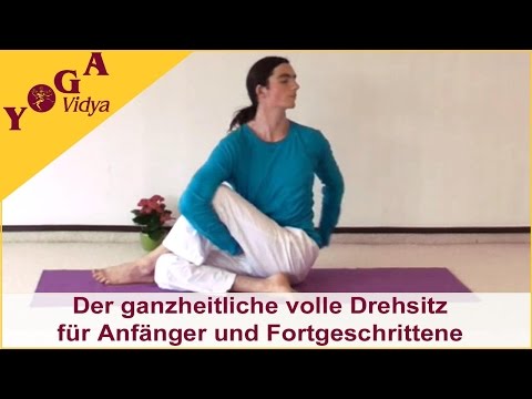 Spaß Video: Der ganzheitliche volle Drehsitz für Anfänger und fortgeschrittene Praktizierende