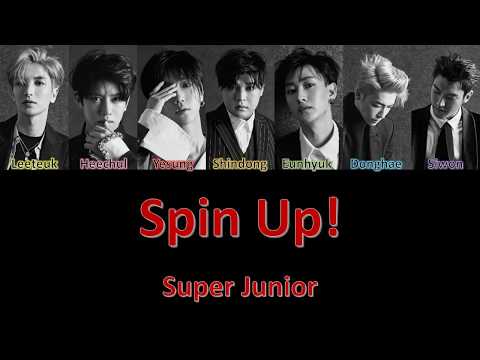 Super Junior Spin Up! Lyrics