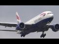 British Airways Boeing 777-200 G-ZZZA Landing ...