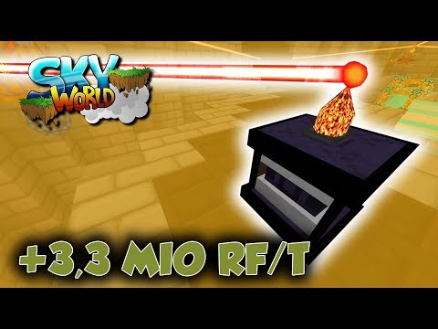 +3,3 MIO RF/T - T3 Nether Star Generator  - #53 - Minecraft Sky World