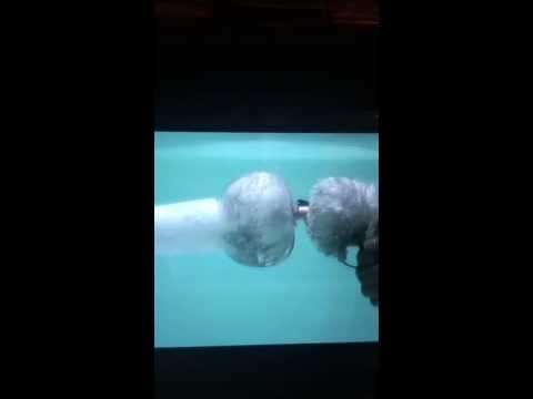 Slo mo bullet under water OMG!