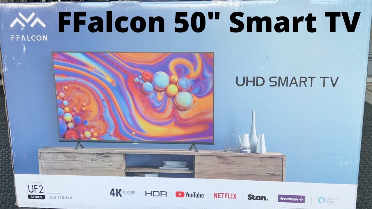 Watch video FFalcon 50UF2 50 Ultra HD HDR Smart TV - FFalcon Smart TV - Budget Smart TV Now FFalcon 50UF2 50 Ultra HD HDR Smart TV - FFalcon Smart TV - Budget Smart TV