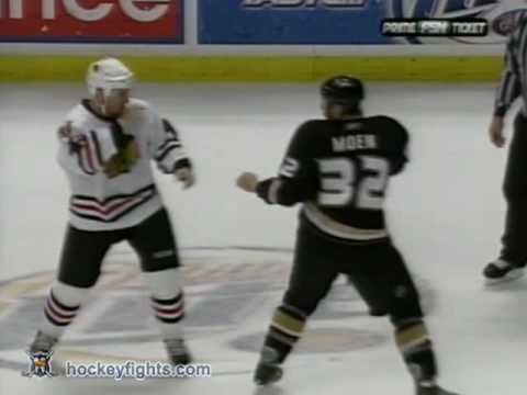 James Wisniewski vs Travis Moen