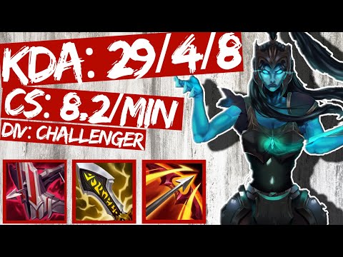 KALISTA ADC vs KAI'SA s11 (KDA: 29/4/8) - FULL GAME CHALLENGER REPLAY