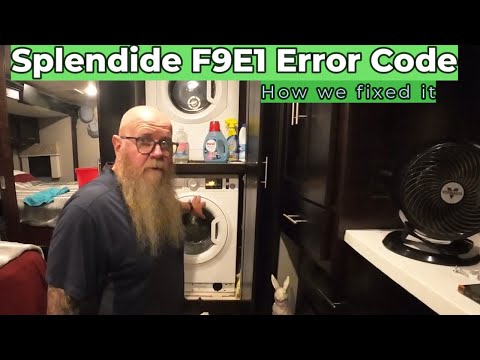 Fixing an F9E1 error code on a Splendide Washer
