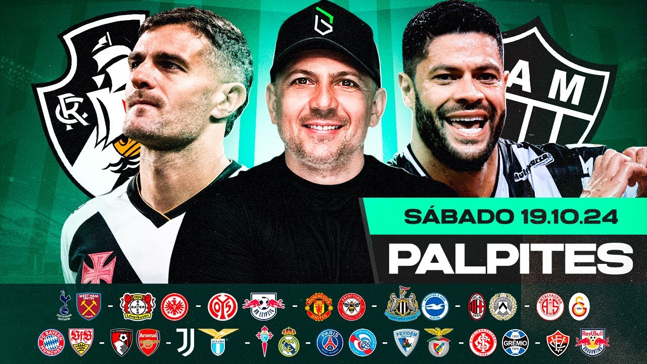 PALPITES DE FUTEBOL PARA HOJE 19 10 2024 (SÁBADO) + BILHETE PRONTO | Boleiros Tips