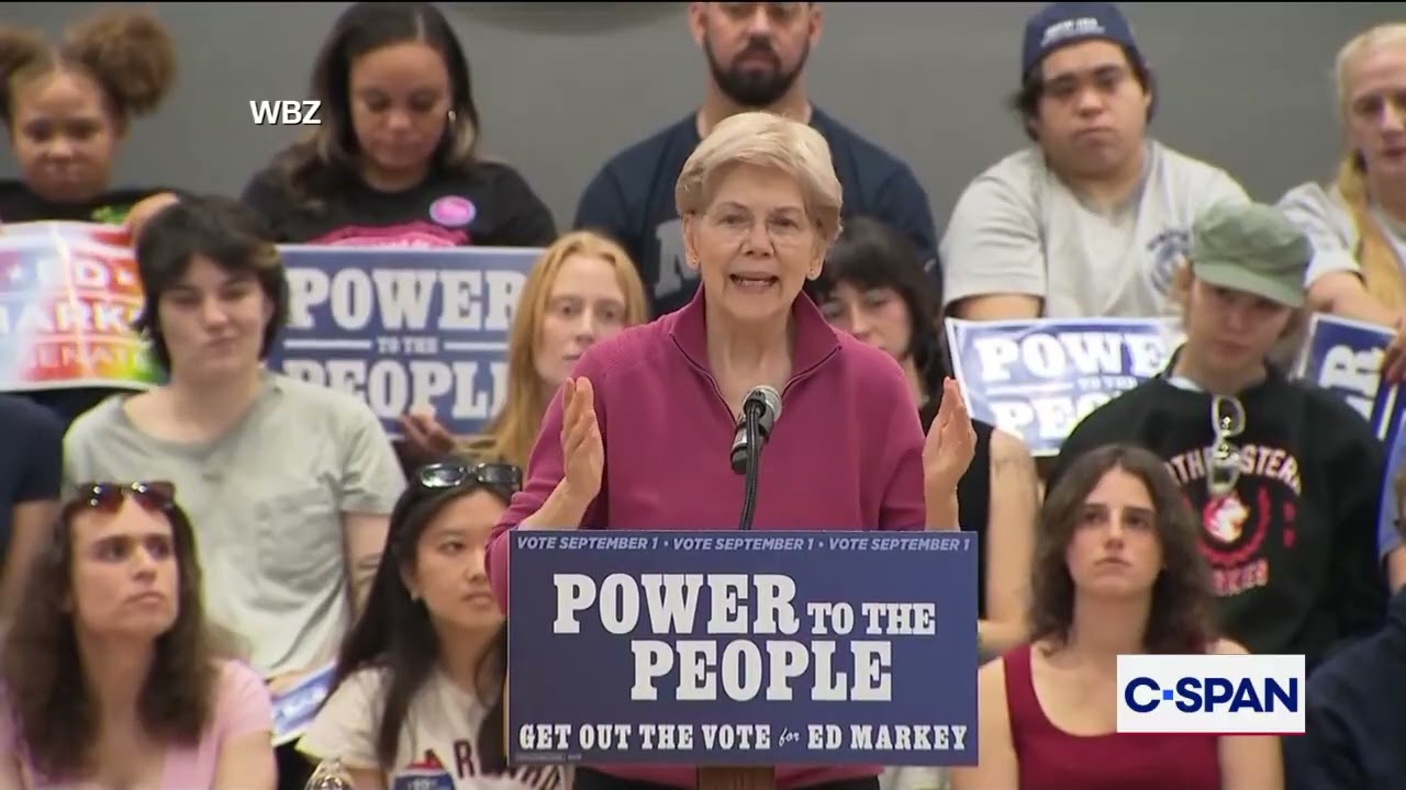 Video: Warren ties lower grocery and gas prices to ending Iran war and Trump tariffs on Canada