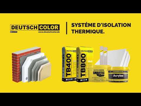 Deutschcolor - Système d'Isolation Thermique