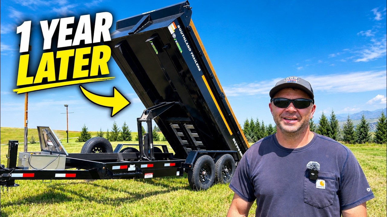1 Year With a Dump Trailer: Is It Worth It? | For Property Owners and DIYers