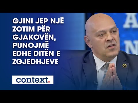 Ardian Gjini jep një zotim për Gjakovën, punojmë edhe ditën e zgjedhjeve