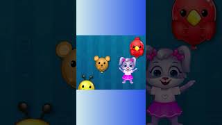 🎈💥 Pop the Balloons! 😍 | Animals 🐯 | Fun Kids Video 🧠🎊 #shorts