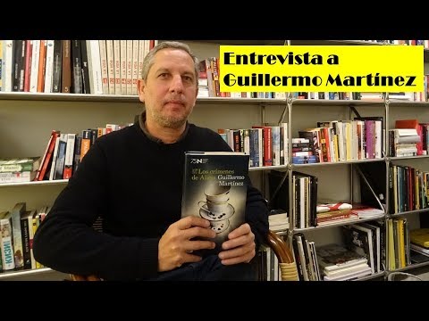ENTREVISTA a GUILLERMO MARTÍNEZ (Los crímenes de Alicia)