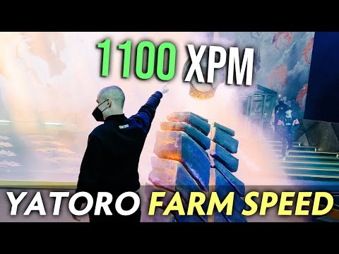 1100 XPM Yatoro FARM SPEED vs BEST Player in Europe