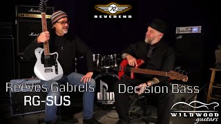 Video thumbnail for The Reverend Reeves Gabrels Signature RG-SUS and Decision Bass  •  Wildwood Guitars by Wildwood Guitars