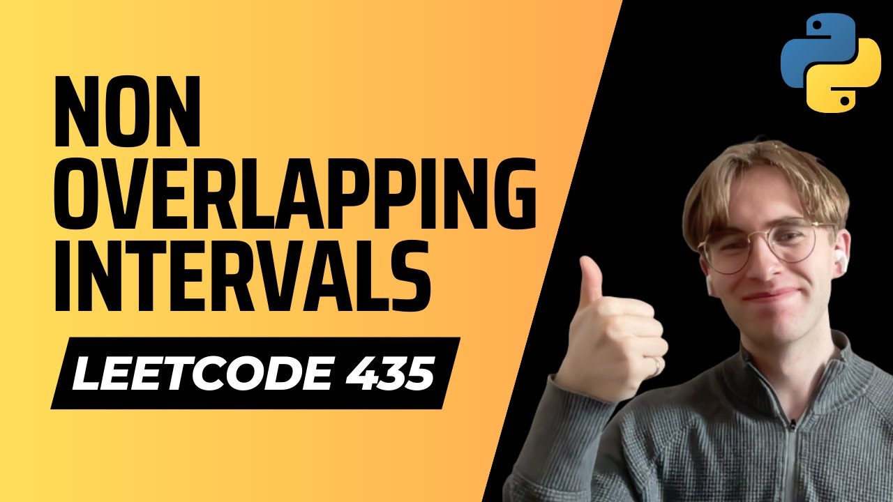 435. Non overlapping Intervals - LeetCode Python Solution