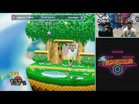 The Nightclub S1E8: Agency | Wally vs Cannagar (Fox) - Winners Quarters SSBM