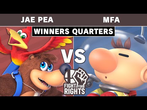 Fight for Rights West Coast - Jae Pea (Banjo & Kazooie) Vs MFA (Olimar) Winners Quarters - Ultimate