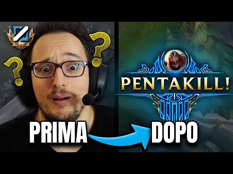 ZED: PENTAKILL CON L’ESPLODI BUILD ANCHE SE NON LO SO GIOCARE - Scalata MID