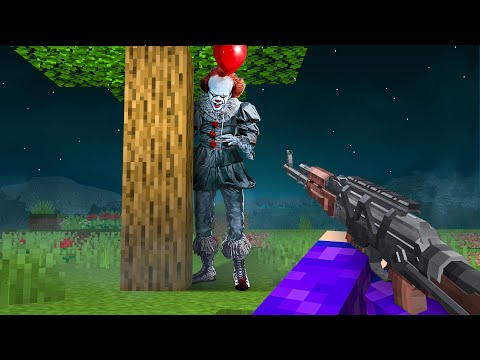 Sobrevivi ao PENNYWISE no Minecraft!