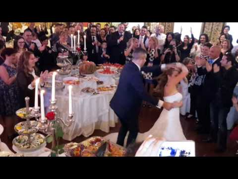 Gli Sposi entrano ballando - La Masseria- Animazione Matrimonio Francesco Barattucci Showman