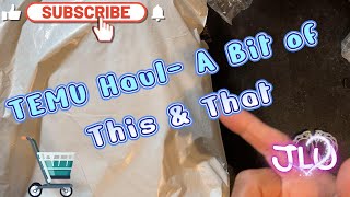 Temu Haul - Craft Supplies and More!