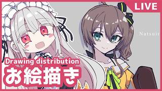 【hololive】夏色まつりちゃん描く！【お絵かき配信214回目】【周防ラキア #お絵描き / #vtuber  】
