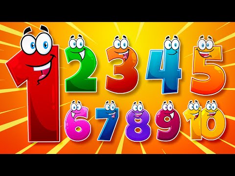 Números del 1 al 10 🧐🎈 + Más Videos Educativos para Niños | Niños Sabios